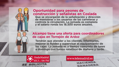 Alcampo busca personal para trabajar en Torrejón de Ardoz