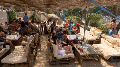Una pequeña Ibiza en el Pantano de San Juan
