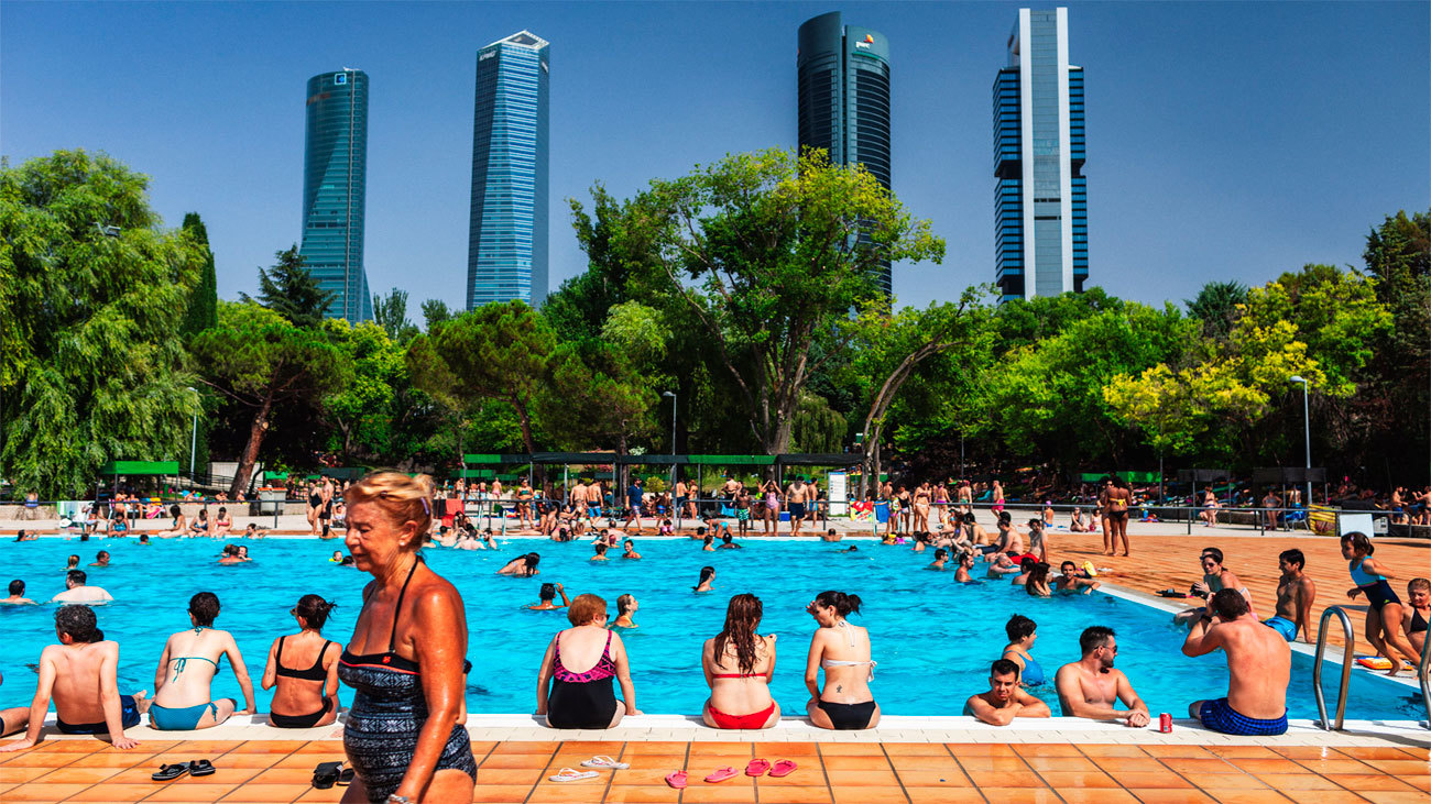 Las piscinas, el mejor reclamo para las altas temperaturas