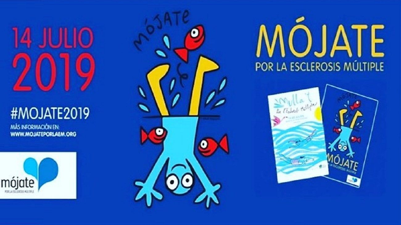 Los madrileños podrán "mojarse" por la esclerosis múltiple en 29 piscinas