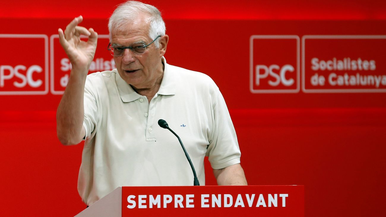 El ministro en funciones de Asuntos Exteriores, Josep Borrell,