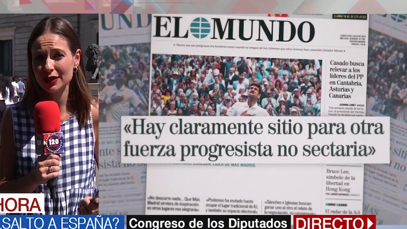 Errejón asegura que "hay espacio para otra fuerza progresista no sectaria" a nivel estatal