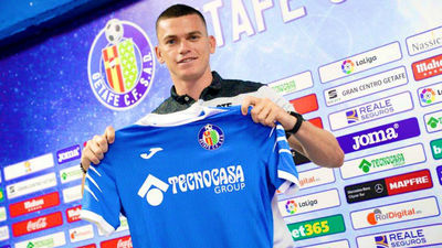 Harper: "Estaba deseando vestirme con la camiseta del Getafe"