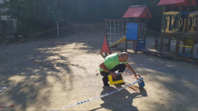 El Ayuntamiento de Villanueva del Pardillo retira columpios por su peligrosidad