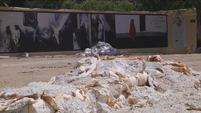 Vecinos de Entrevías, hartos de tanta suciedad