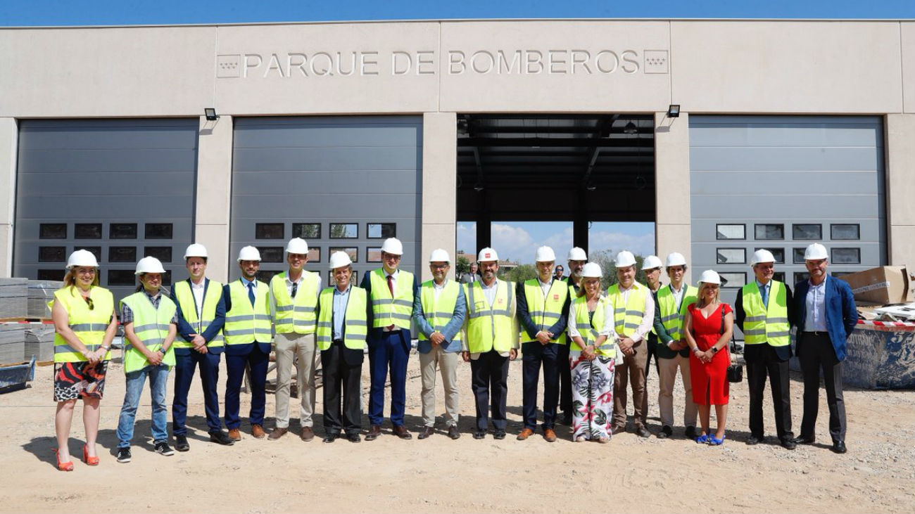 El nuevo parque de bomberos de Alcobendas