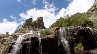 La cascada más alta de Madrid