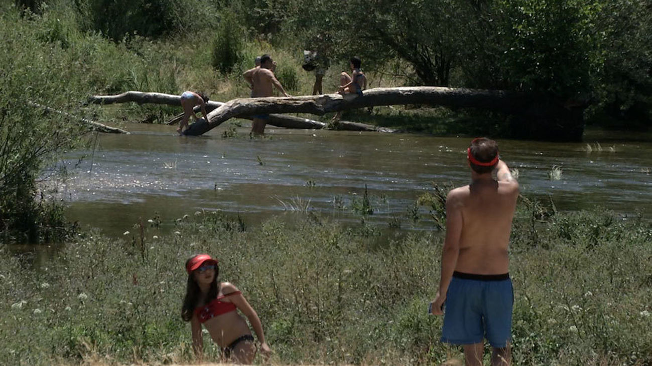 Un día de río en Aldea del Fresno