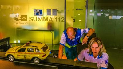 Continúa ingresado y estable el motorista herido el domingo en Bustarviejo