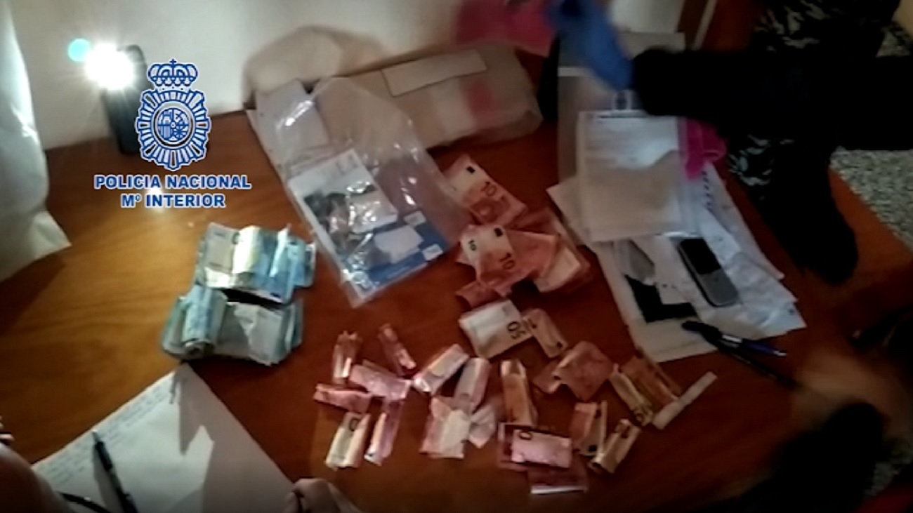 Imágenes de una operación de la Policía Nacional