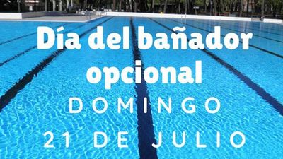 Jornada para el nudismo en el 'Día sin Bañador' de la piscina municipal de Aluche
