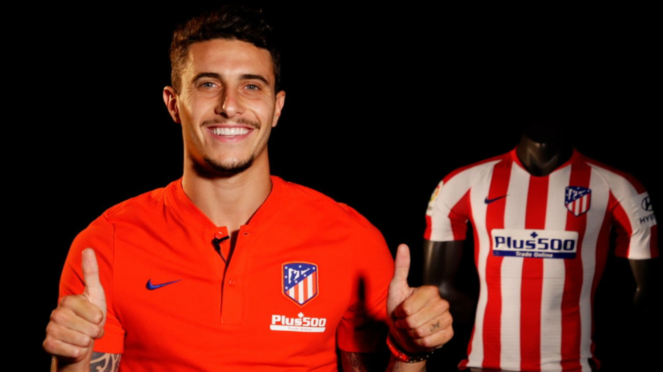 Hermoso ya se siente del Atleti: "Voy a dar todo por esta camiseta"