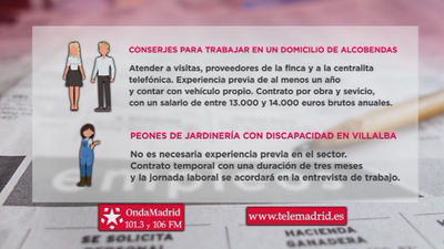 Se buscan conserjes para trabajar en Alcobendas