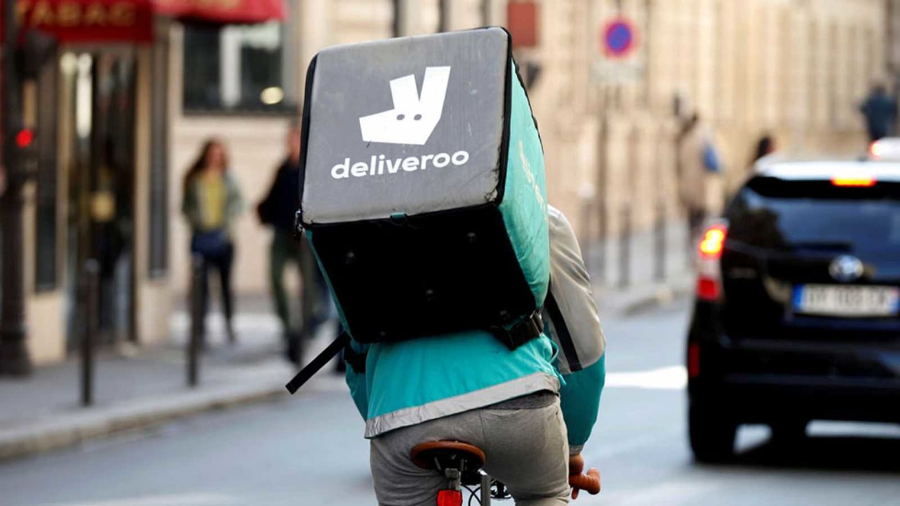 Repartidor de Deliveroo