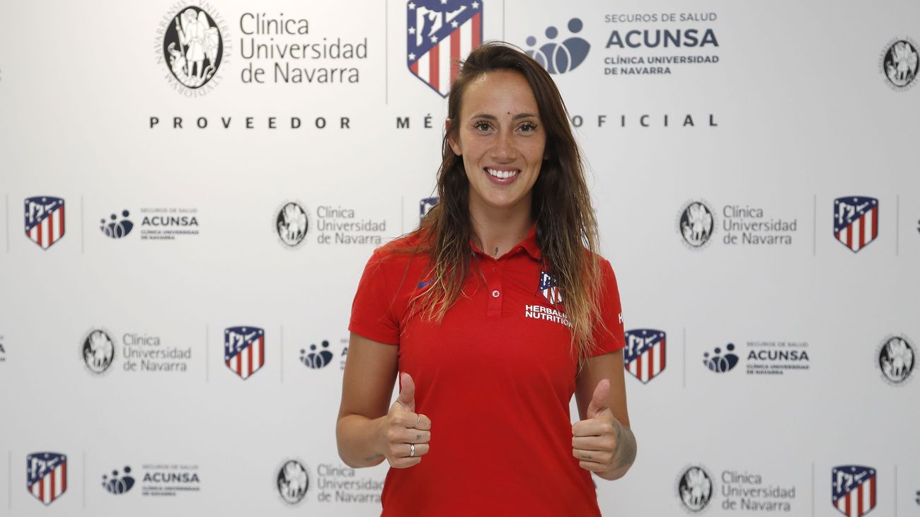 Virginia Torrecilla: "El Atleti es un reto, no lo pensé ni un momento"