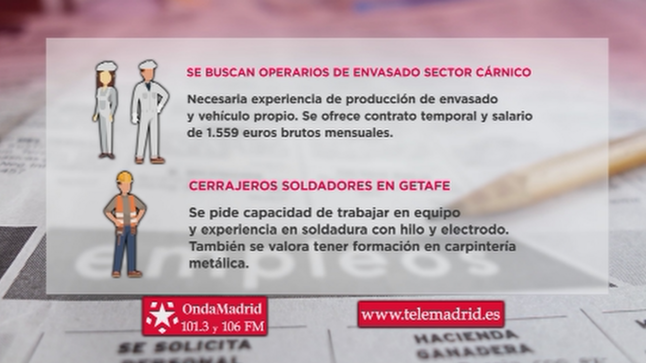 Se buscan soldadores para trabajar en Getafe
