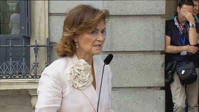 Calvo confirma que el PSOE acepta que  Irene Montero ocupe una vicepresidencia