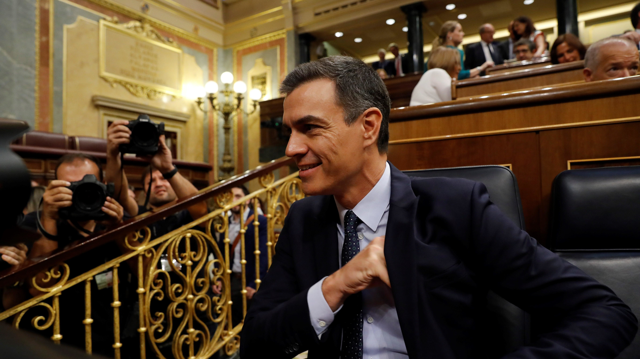 Pedro Sánchez recibe 170 votos en contra en la primera votación de su investidura
