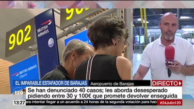 Esta es la técnica del estafador de Barajas para timar a los pasajeros en el aeropuerto