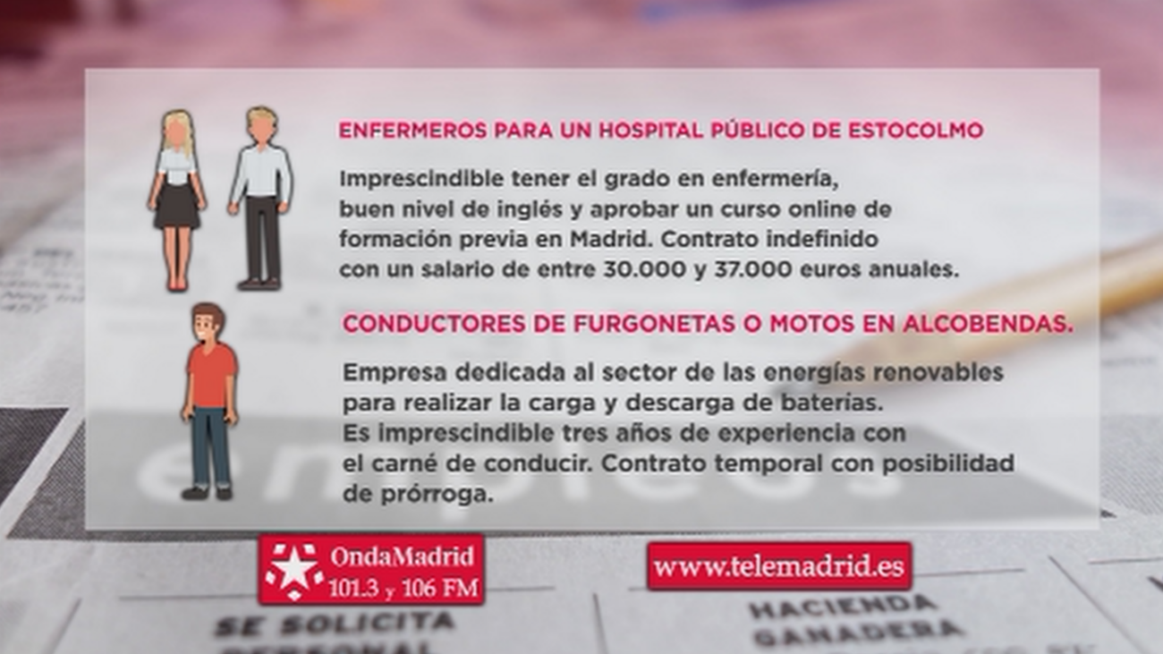Se buscan conductores de furgonetas y motos para trabajar en Alcobendas
