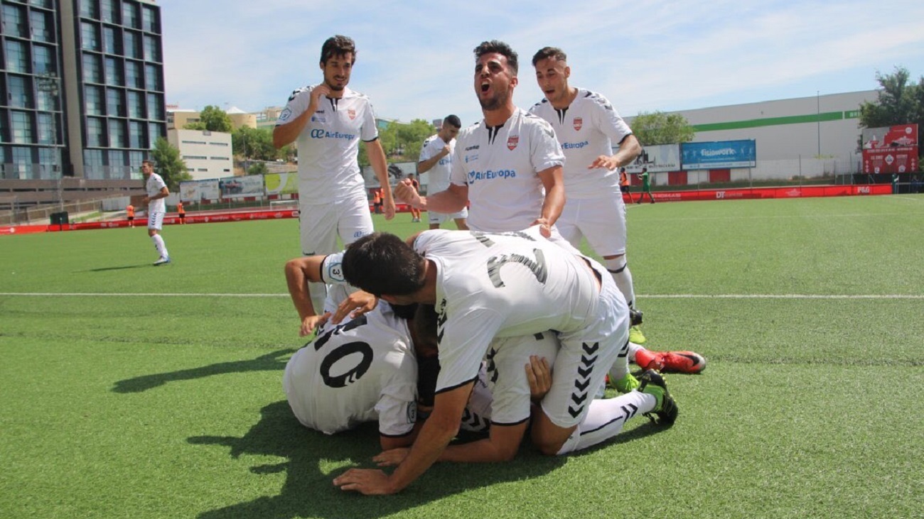 El Alcobendas Sport celebra un gol