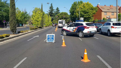 La Policía de Getafe 'caza' a cinco conductores que dan positivo por drogas