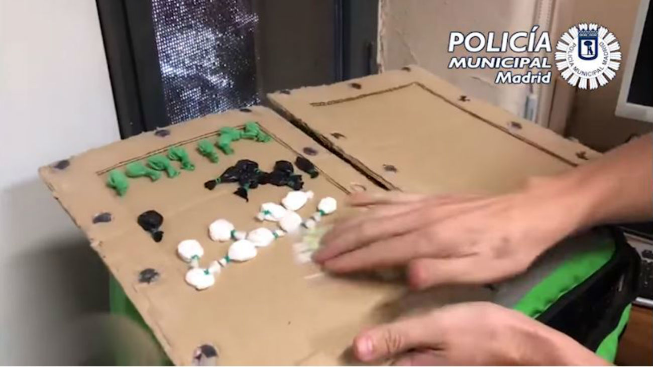 Droga incautada por la Policía Municipal