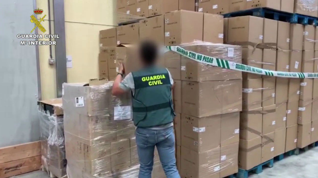 La Guardia Civil recupera el material robado