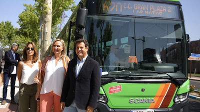 Las Rozas incrementa un 11% el número de usuarios del transporte público