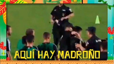 Cristiano Ronaldo se hace viral por esta reacción inesperada contra un policía