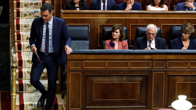 Pedro Sánchez reprocha a Pablo Iglesias que "quiere controlar la totalidad del Gobierno"