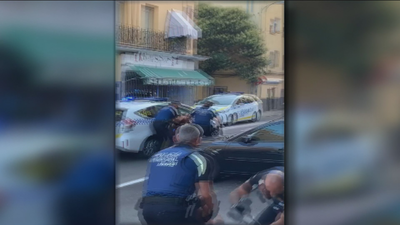 Batalla campal en Vallecas a las puertas de un local de copas