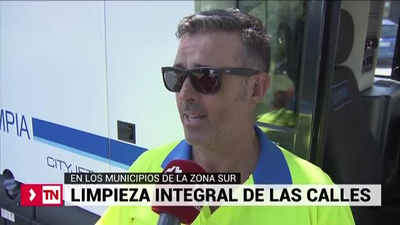 Fuenlabrada limpia sus calles con la llegada del verano
