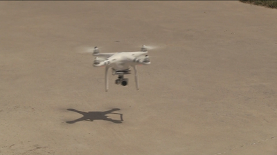 La Policía Nacional lanza un sistema antidron en pruebas en Madrid