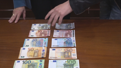 ¿Sabrías distinguir un billete falso?