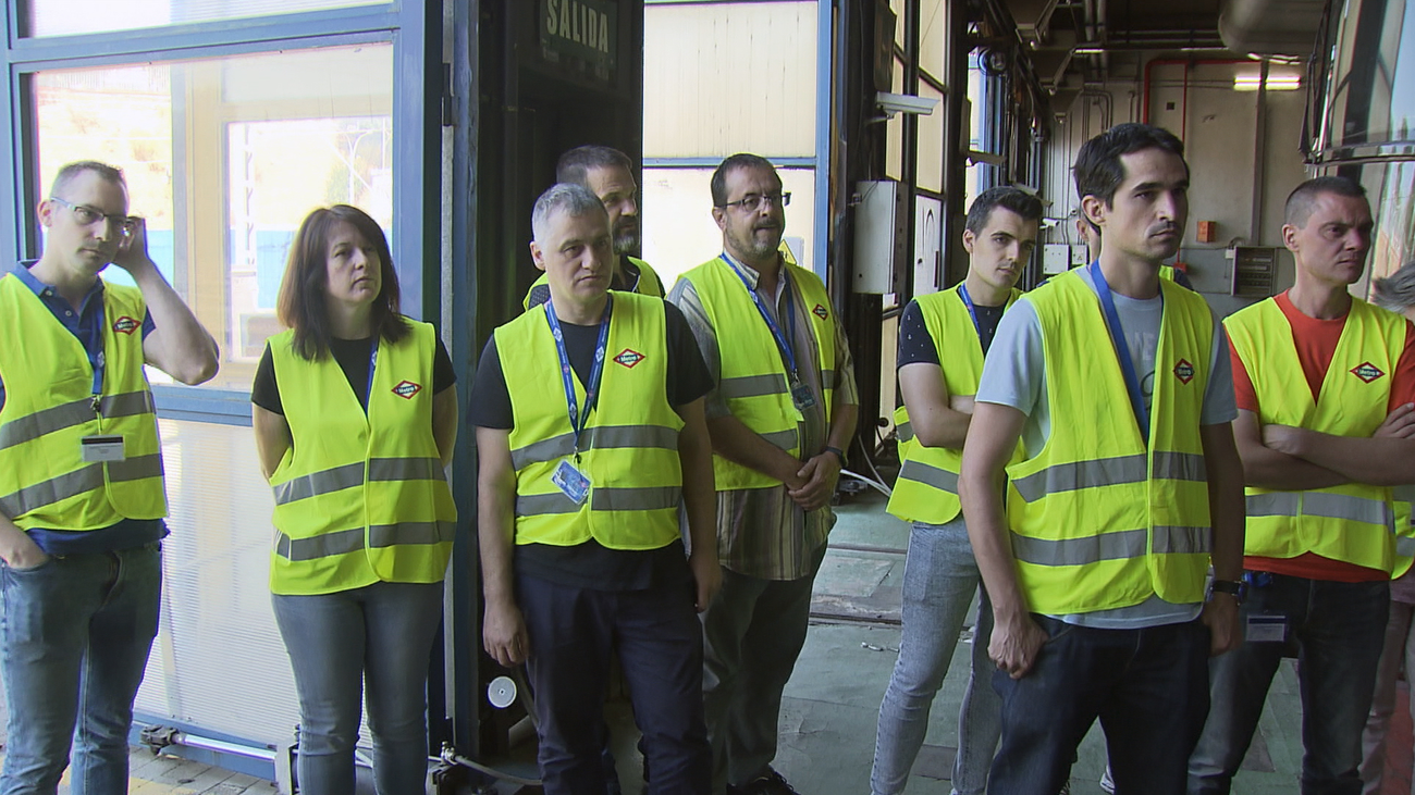 Así son los cursos de formación para maquinistas de Metro de Madrid
