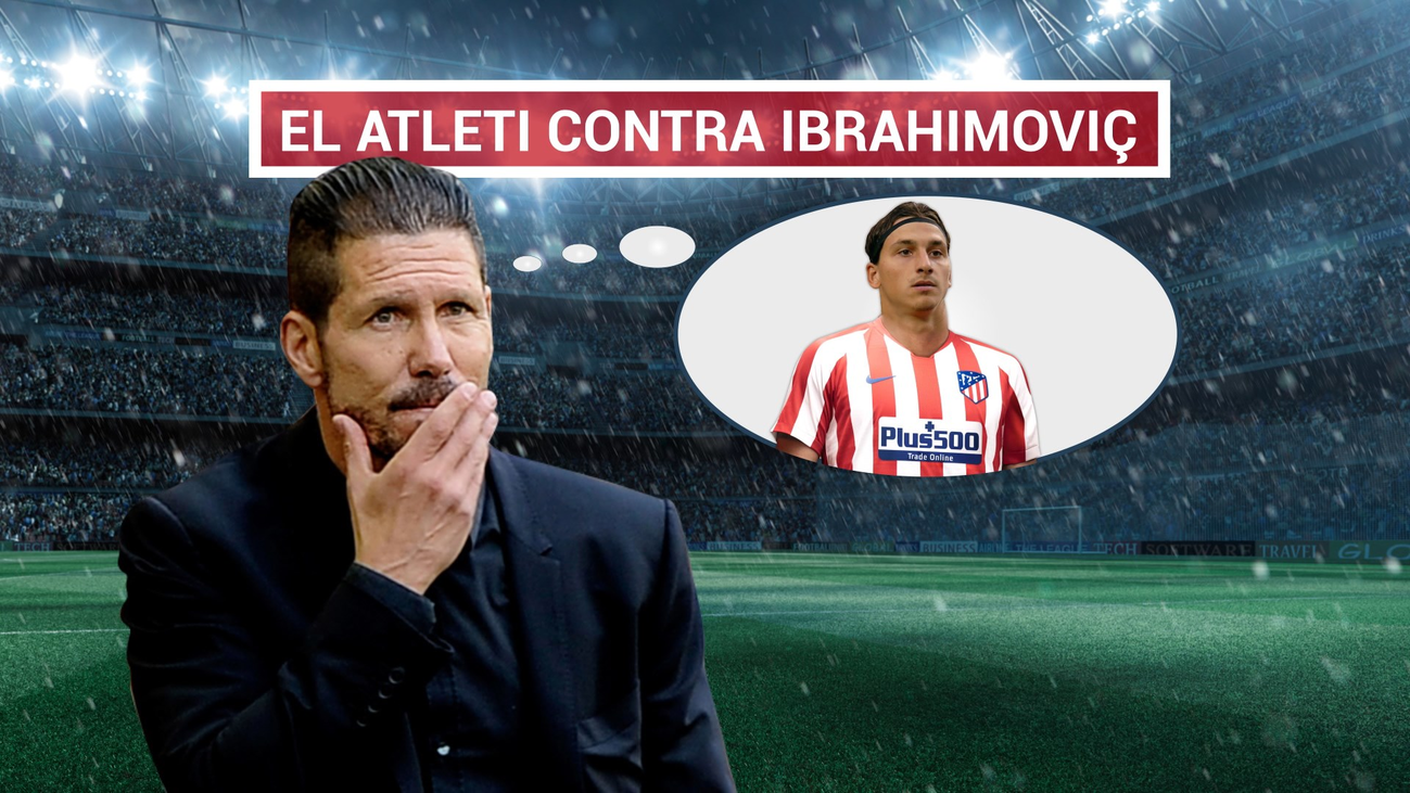 El guiño de Simeone a Ibrahimovic: "Habría encajado en el Atleti"