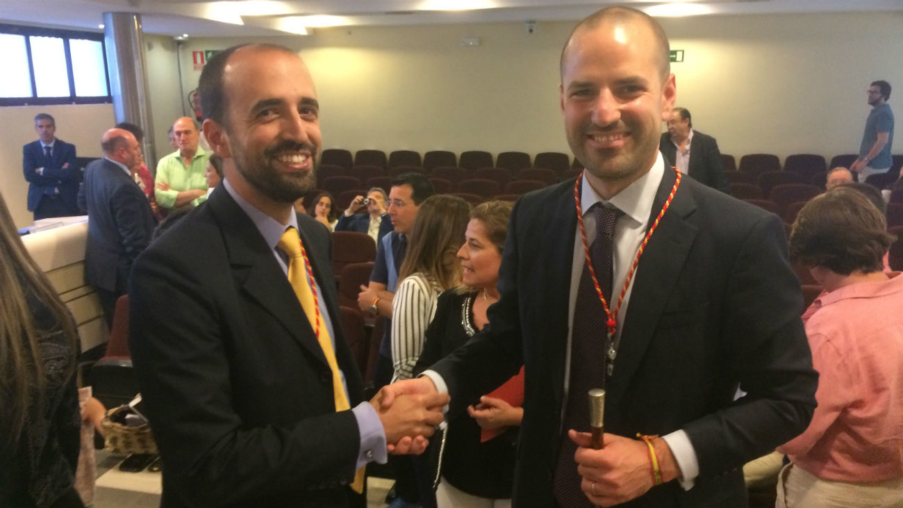 José Rodríguez y José Luiz Álvarez Ustarroz (foto Majadahonda Magazin)