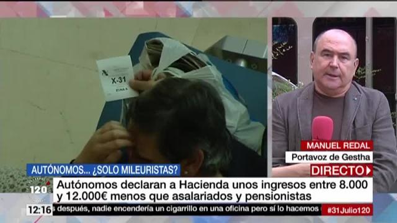 Millón y medio de autónomos, en el punto de mira de los técnicos de Hacienda