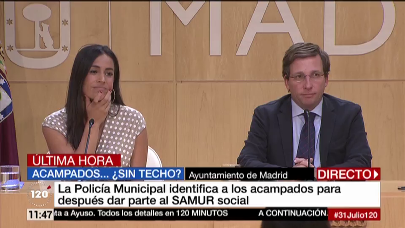 Villacís dice que entiende el enfado de los 'sin techo' y culpa al gobierno de Carmena del problema