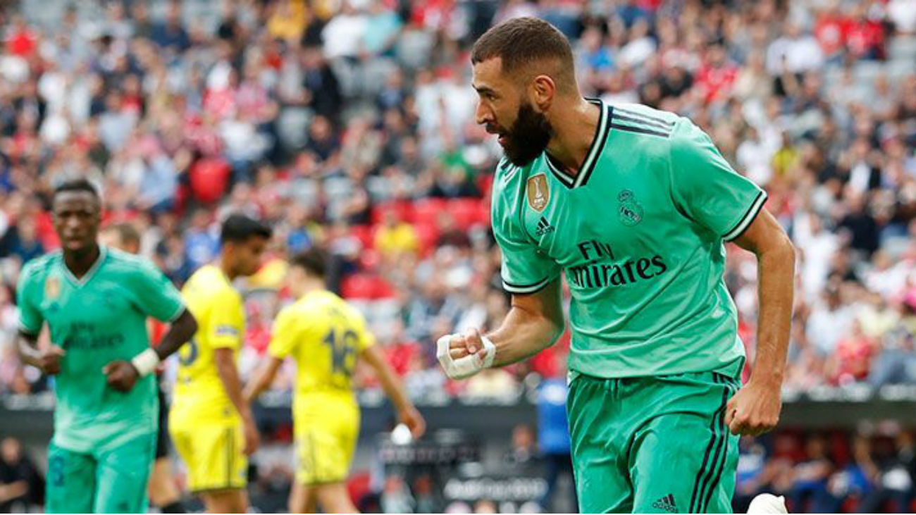 5-3. Benzema da aire al Real Madrid frente al Fenerbahçe