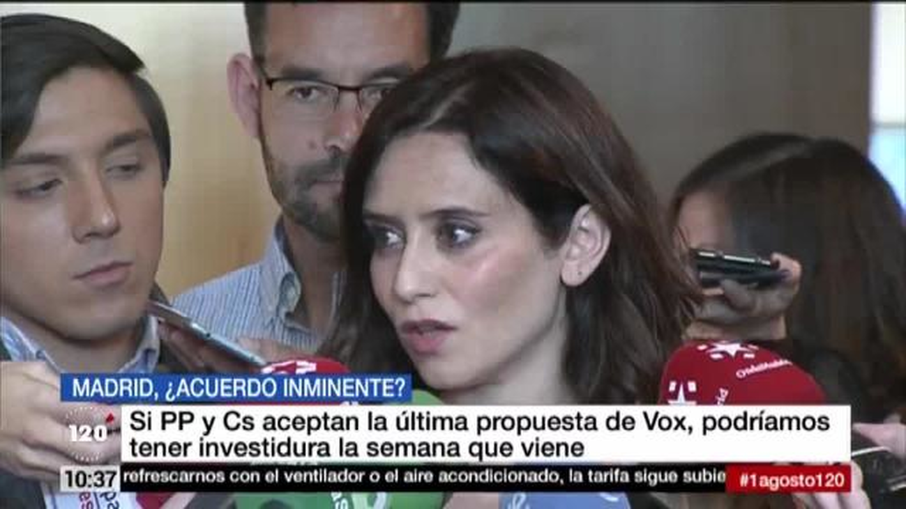 ¿Acuerdo inminente en Madrid?