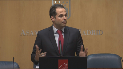 Aguado 'no descarta' que  perfiles como el de Ángel Garrido puedan entrar en el Gobierno de la Comunidad