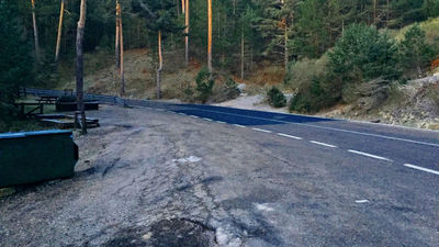La DGT cortará un tramo de la M-604 entre el puerto de Cotos y Rascafría