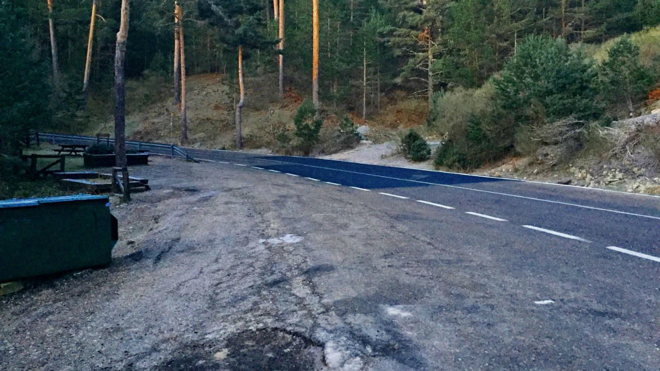 La DGT cortará un tramo de la M-604 entre el puerto de Cotos y Rascafría