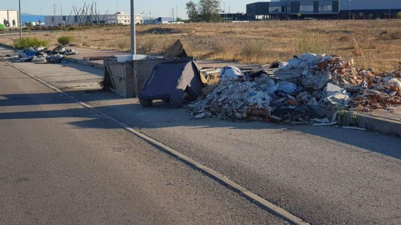 Vertidos de escombros