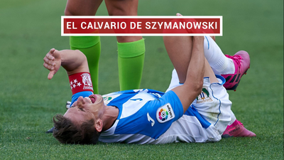 Szymanowski, rotura del ligamento cruzado anterior de la rodilla derecha