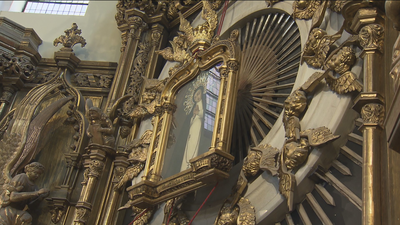 Últimos ensayos antes del descenso del cuadro de la Virgen de la Paloma