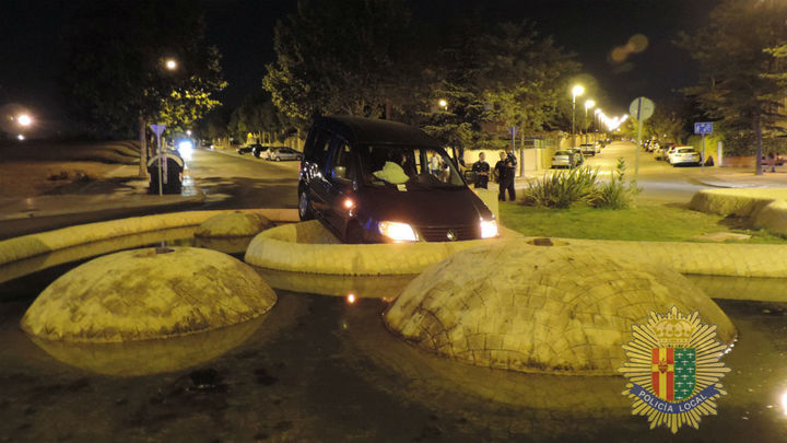 Conche en una fuente