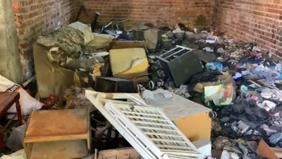 Convierten un local abandonado en un auténtico foco de infección en Vicálvaro